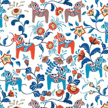 Cerata Leksand - Niebiesko-pomarańczowy - Arvidssons Textil
