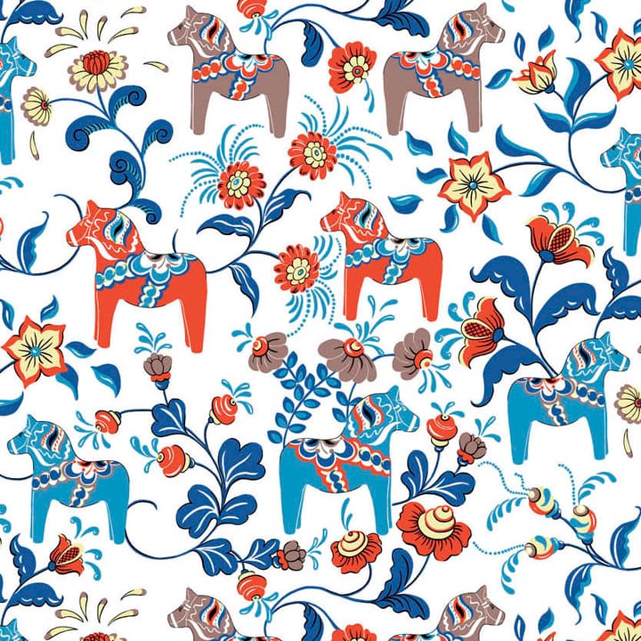 Cerata Leksand, Niebiesko-pomarańczowy Arvidssons Textil