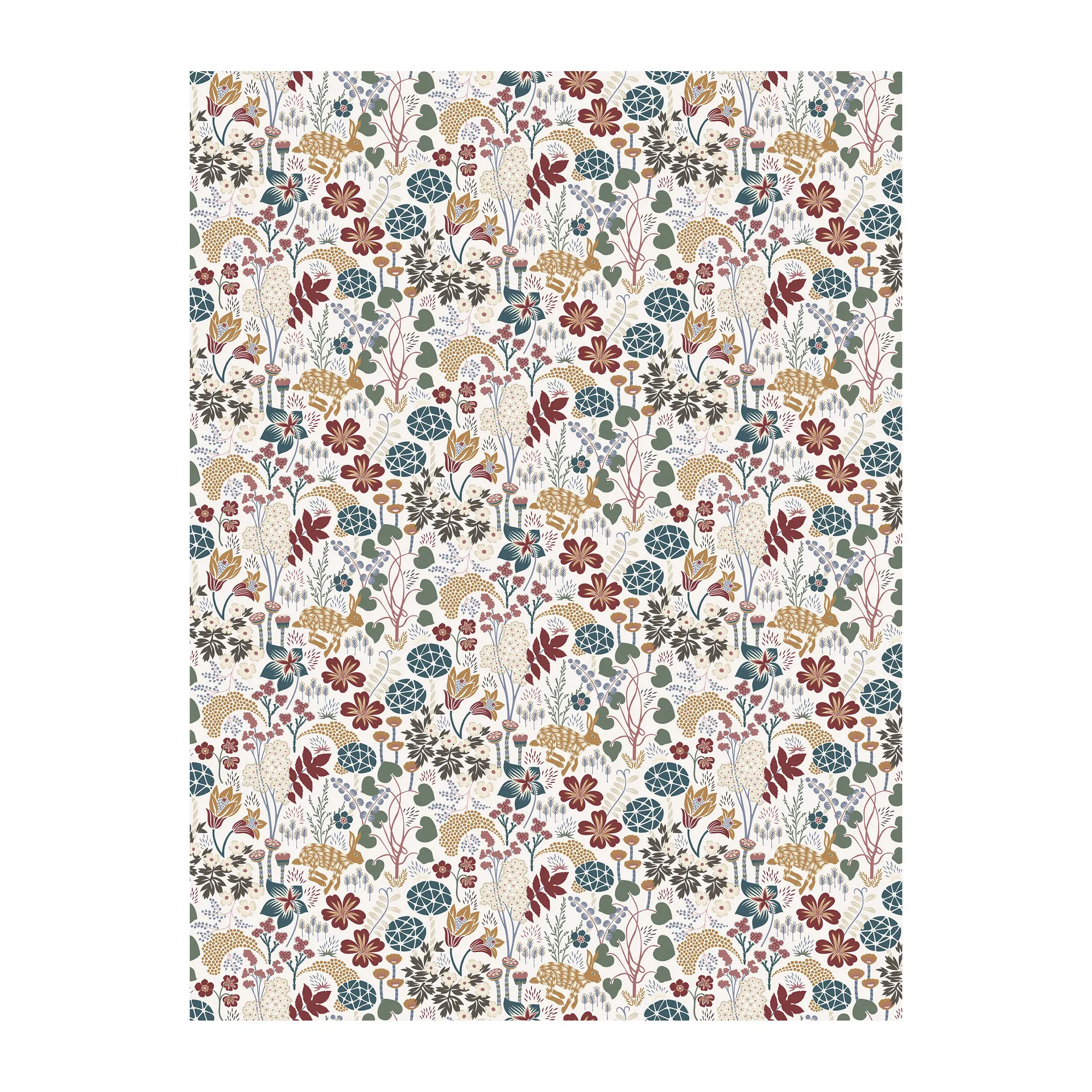 Cerata Lyckeflykt, Rdza-brązowy Arvidssons Textil