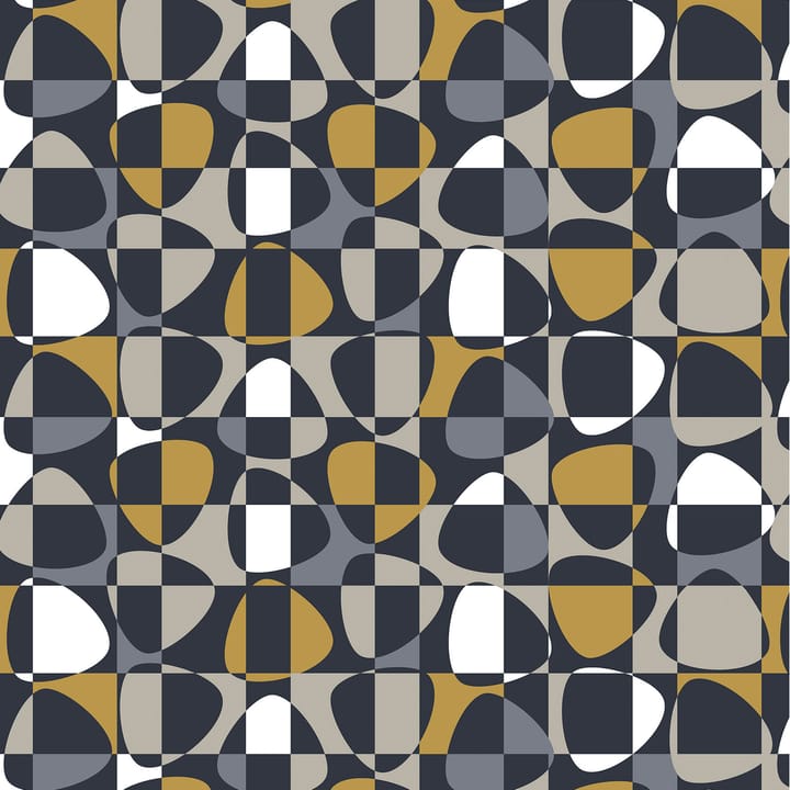 Cerata Mosaik - Ciemnoszary - Arvidssons Textil