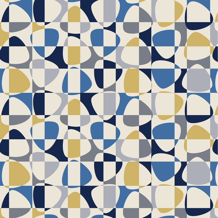 Cerata Mosaik - Niebieski - Arvidssons Textil