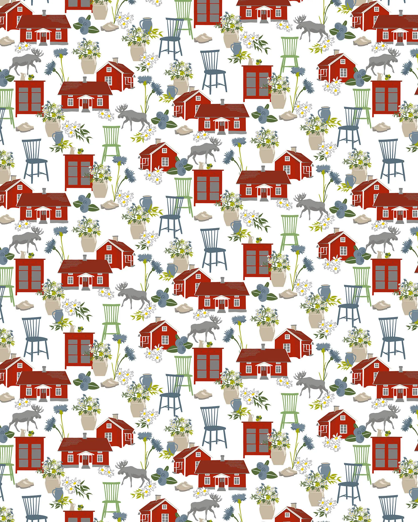 Cerata Strövtåga, Czerwony Arvidssons Textil