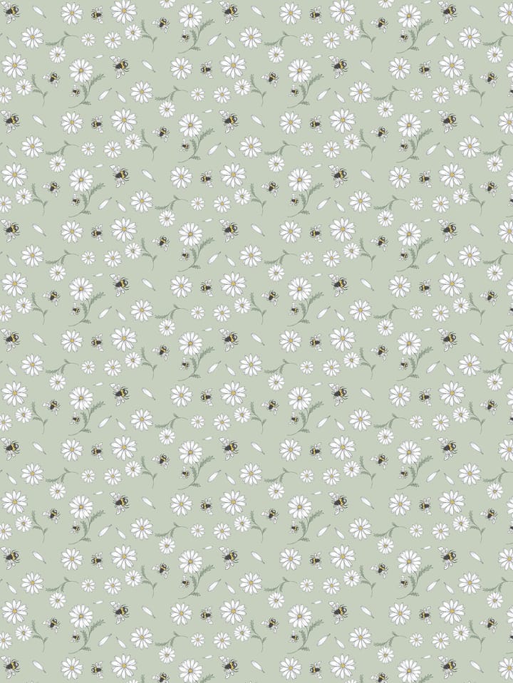 Cerata w kwiaty - Zielony - Arvidssons Textil