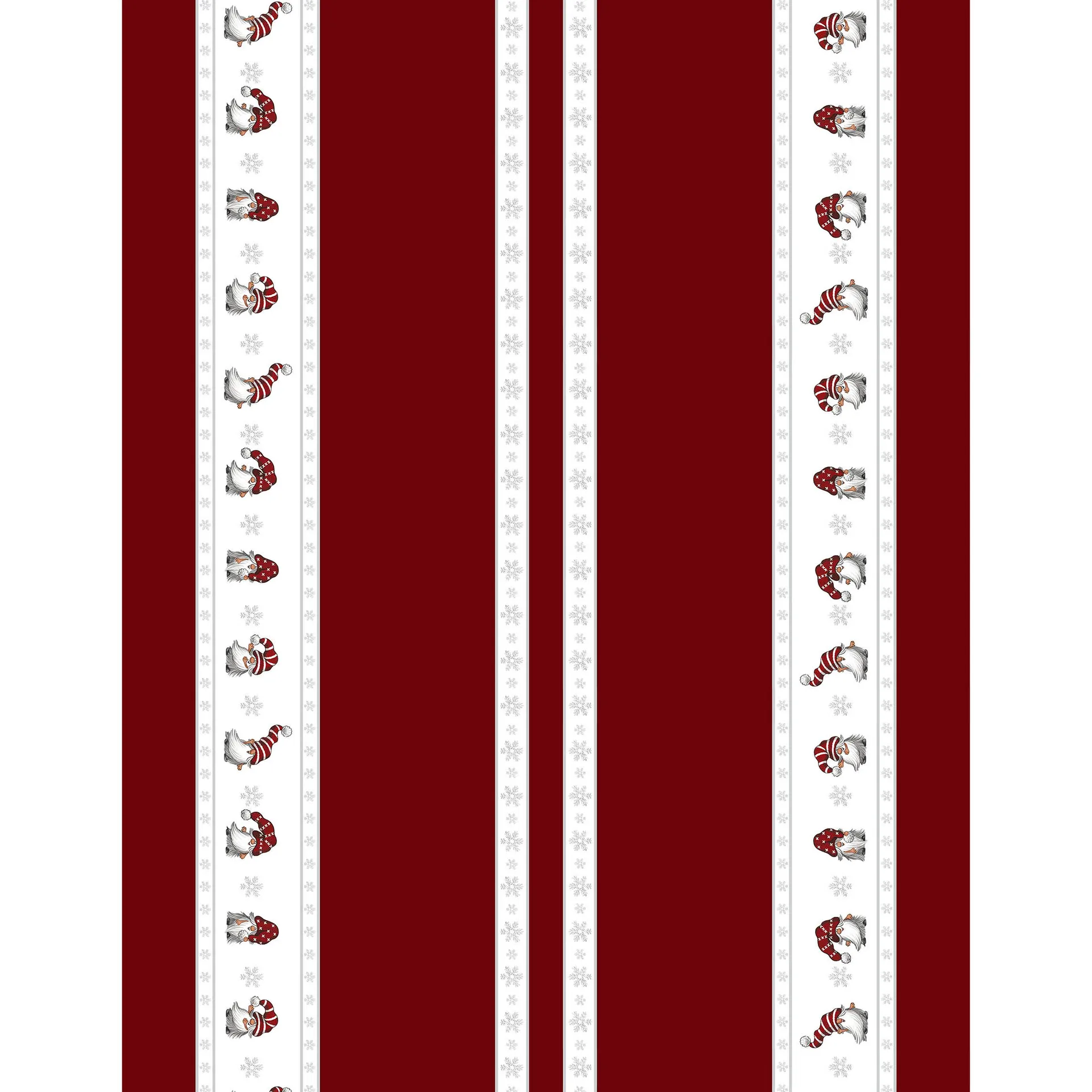 Julian I Co. Tkanina świąteczna bård, Czerwony Arvidssons Textil