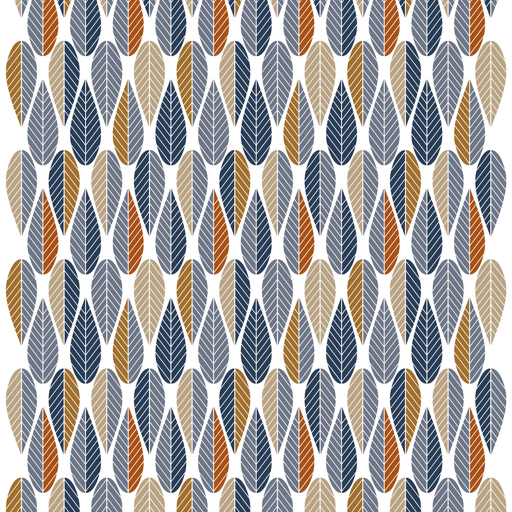 Materiał Blader, Niebieski Arvidssons Textil
