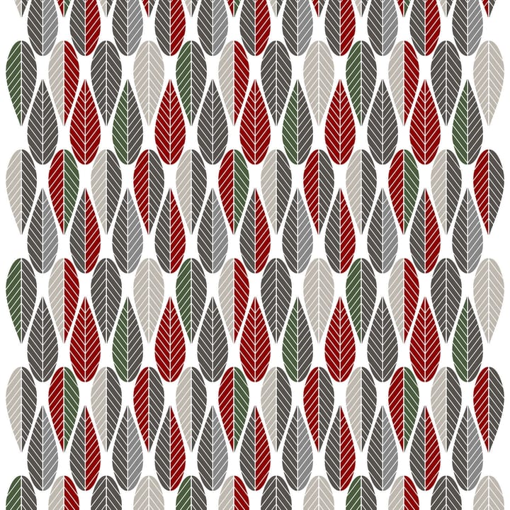 Materiał Blader - Red-Green - Arvidssons Textil