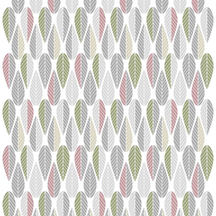 Materiał Blader - różowo-szaro-zielony - Arvidssons Textil