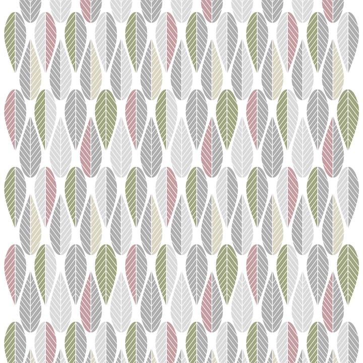 Materiał Blader - różowo-szaro-zielony - Arvidssons Textil