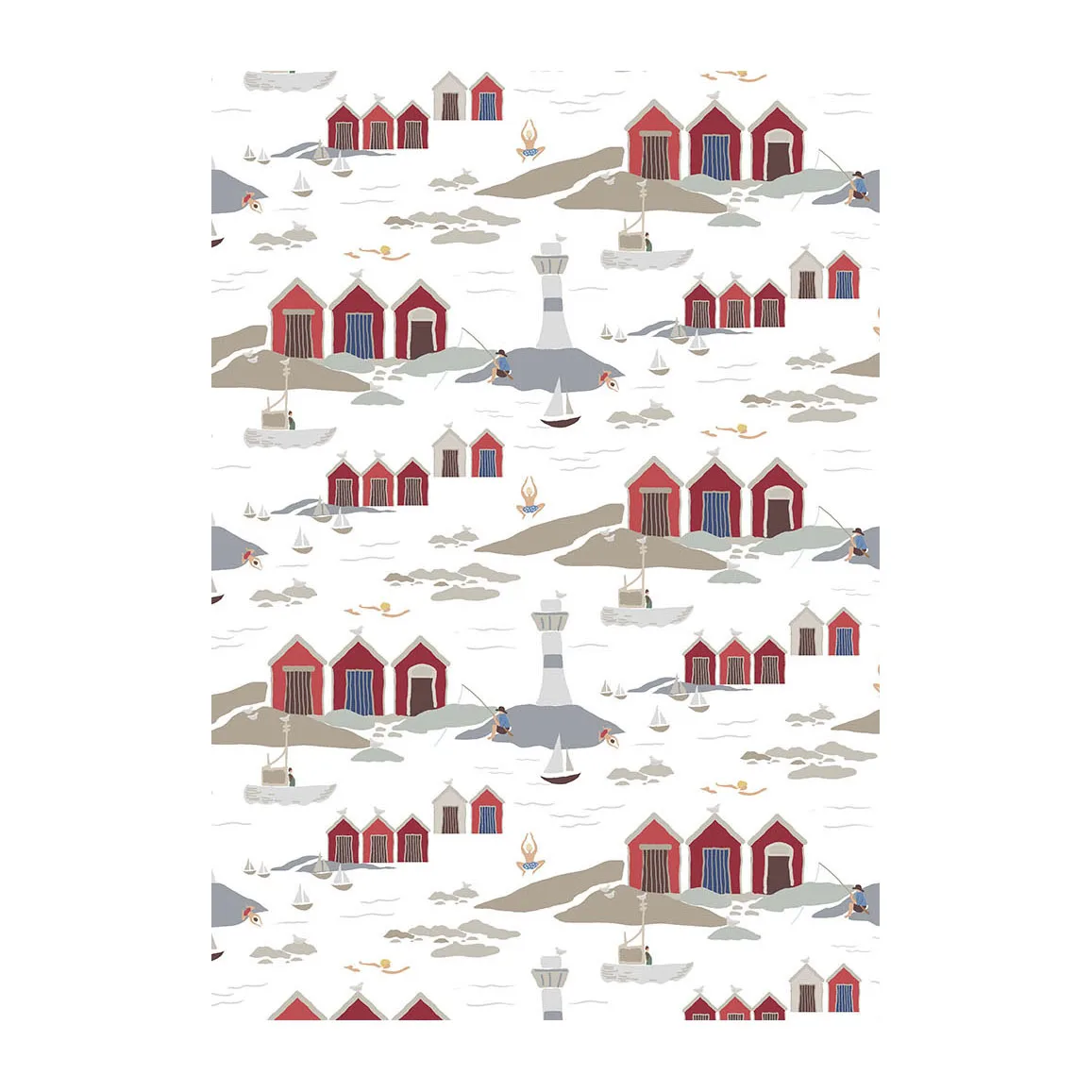 Obrus Kust, Biały Arvidssons Textil