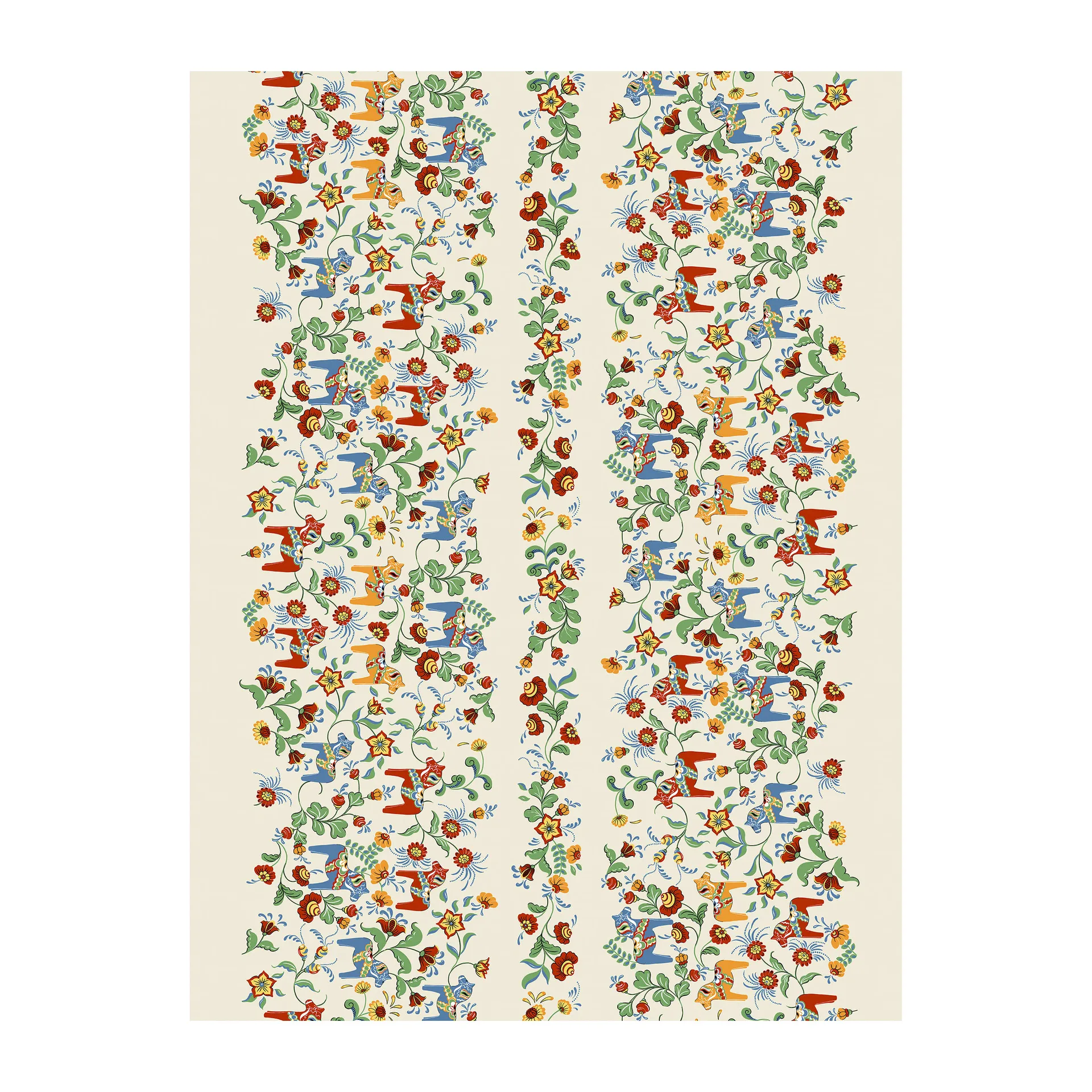 Obrus Leksand Bård, Beżowy Arvidssons Textil