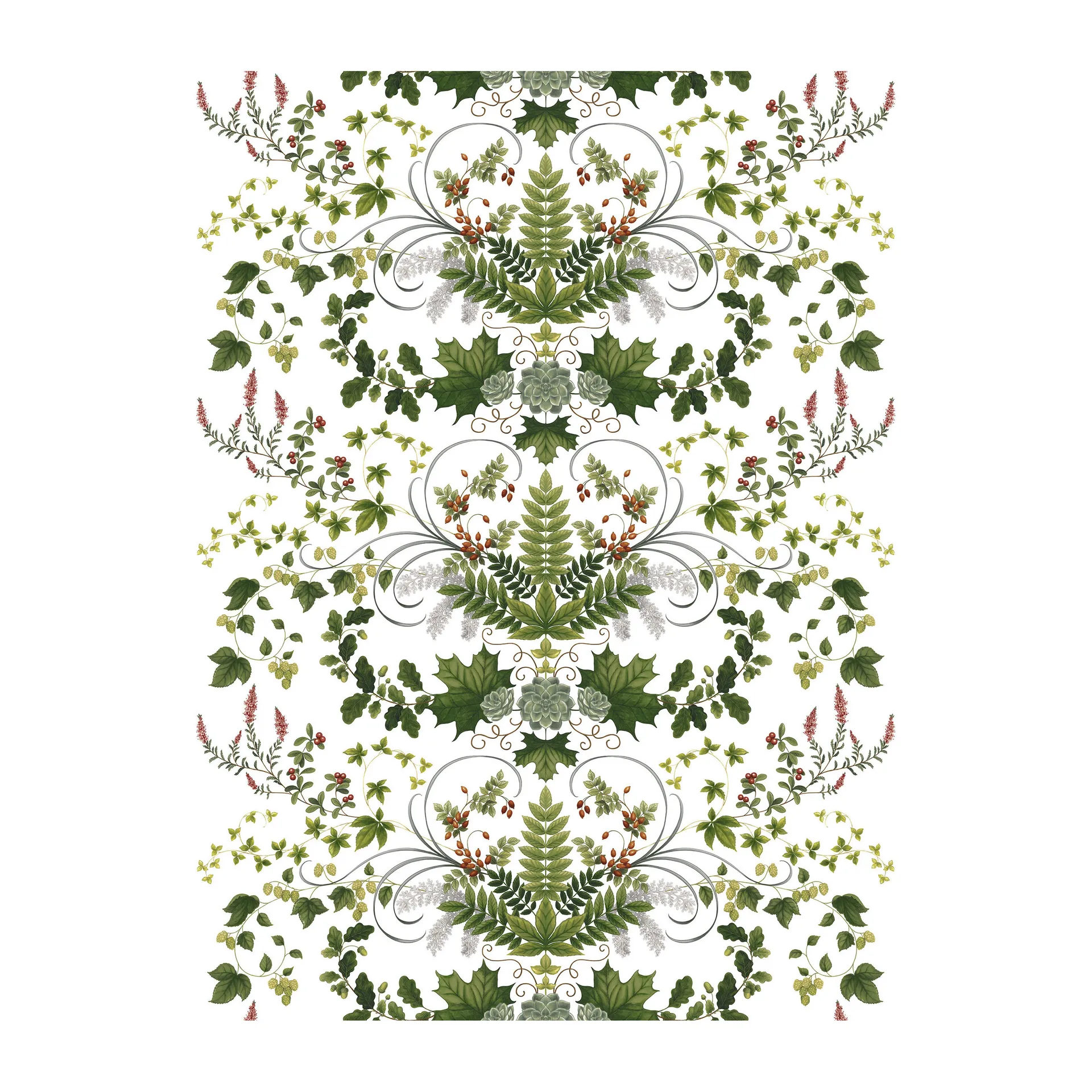 Obrus Lövsång, Zielony Arvidssons Textil