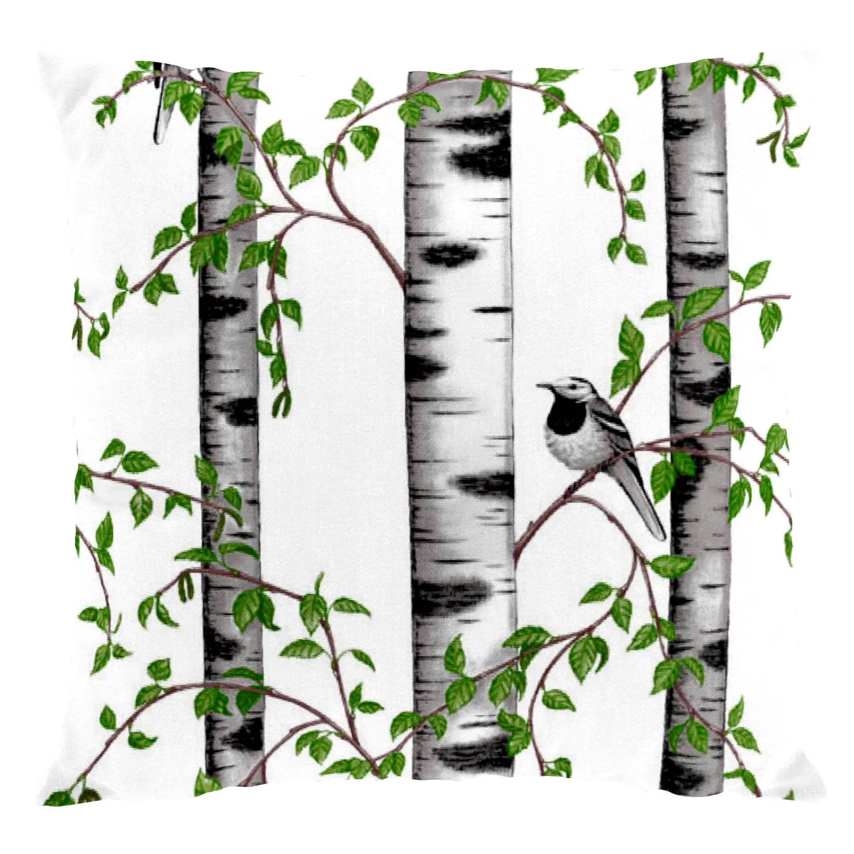 Poszewka na poduszkę Björkdungen , biały Arvidssons Textil