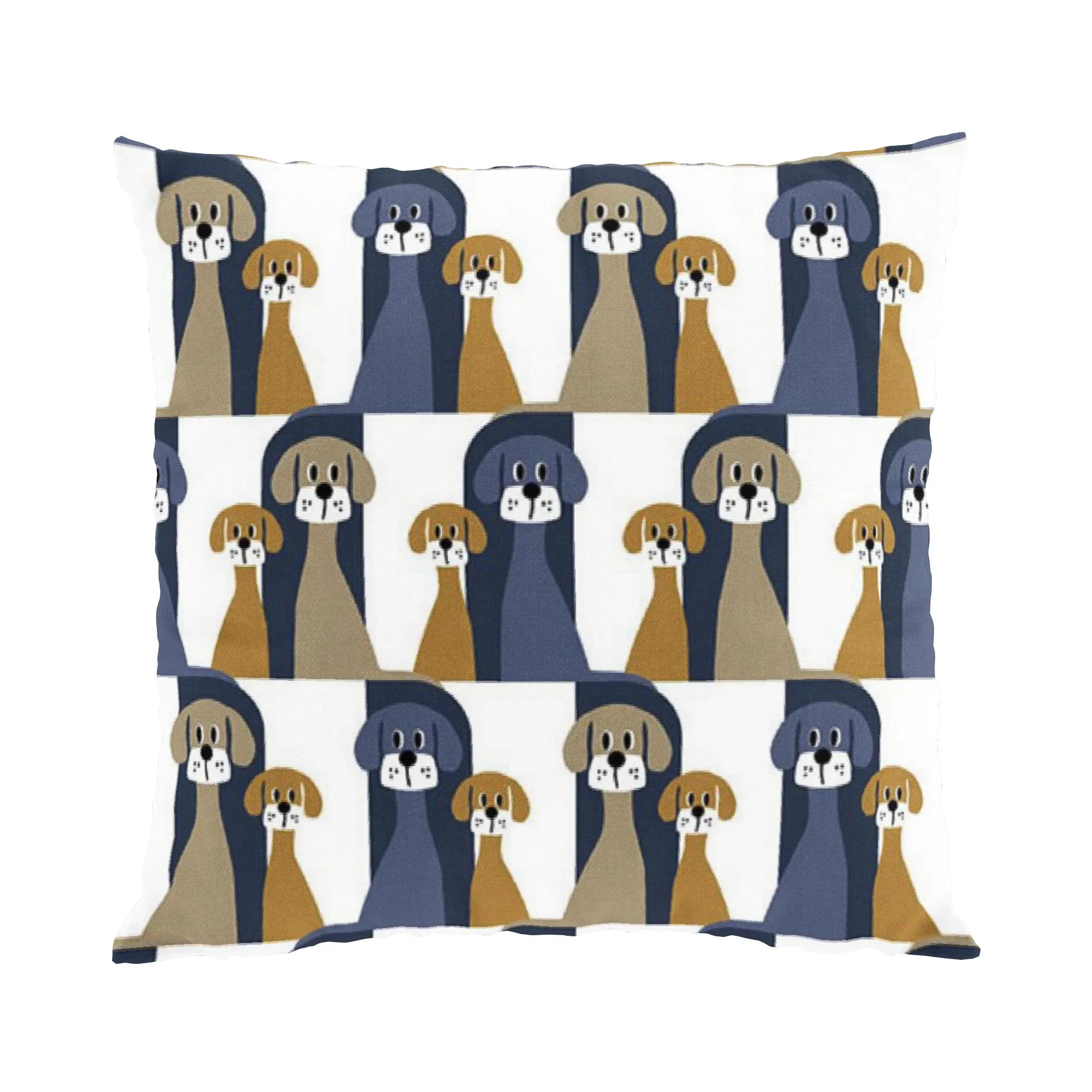 Poszewka na poduszkę Buster 47x47 cm, Niebiesko-beżowy Arvidssons Textil