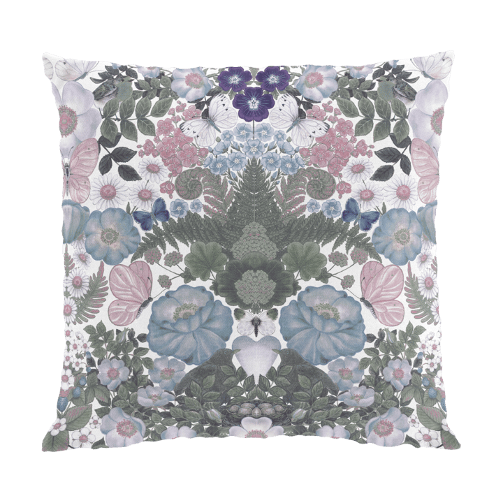 Poszewka na poduszkę Fjärilsblom 47x47 cm - Turkusowy - Arvidssons Textil