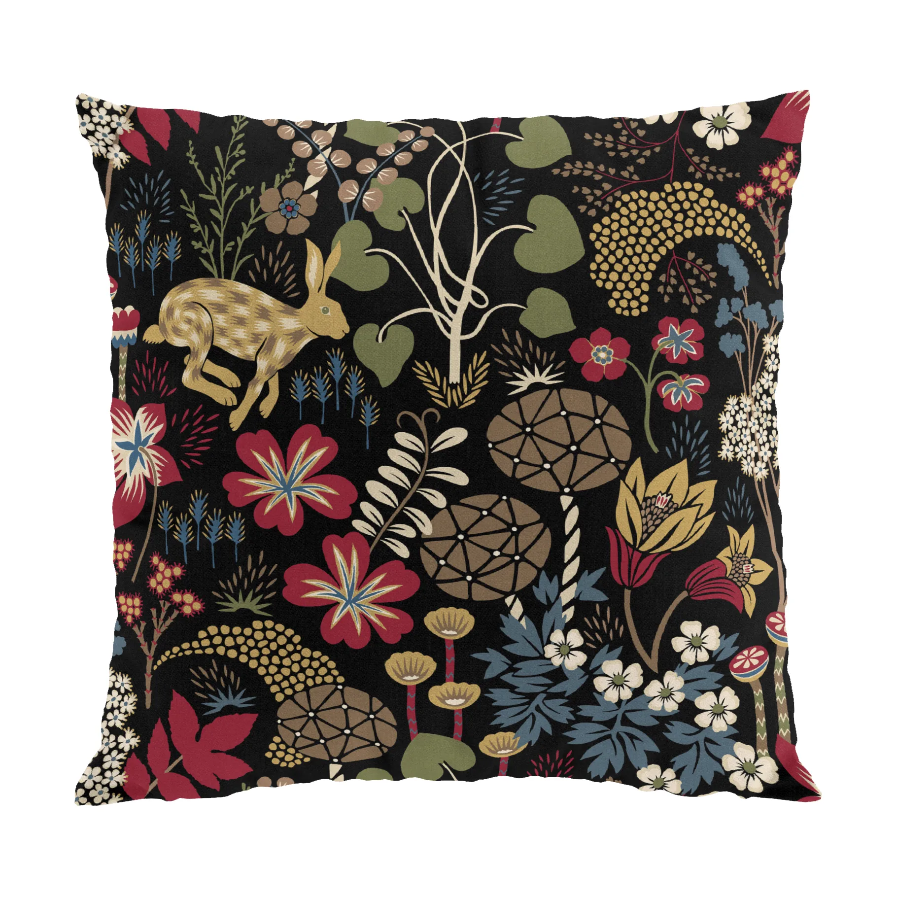 Poszewka na poduszkę Lyckeflykt 47x47 cm, Czerwonobrązowy Arvidssons Textil