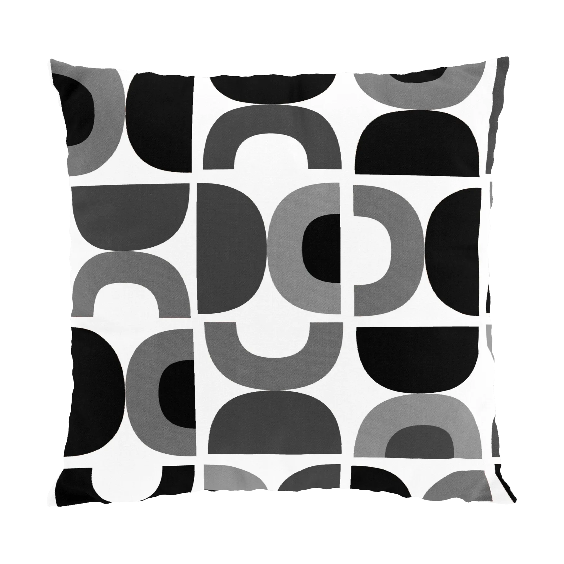 Poszewka na poduszkę Spiraldans 47x47 cm, Szara Arvidssons Textil