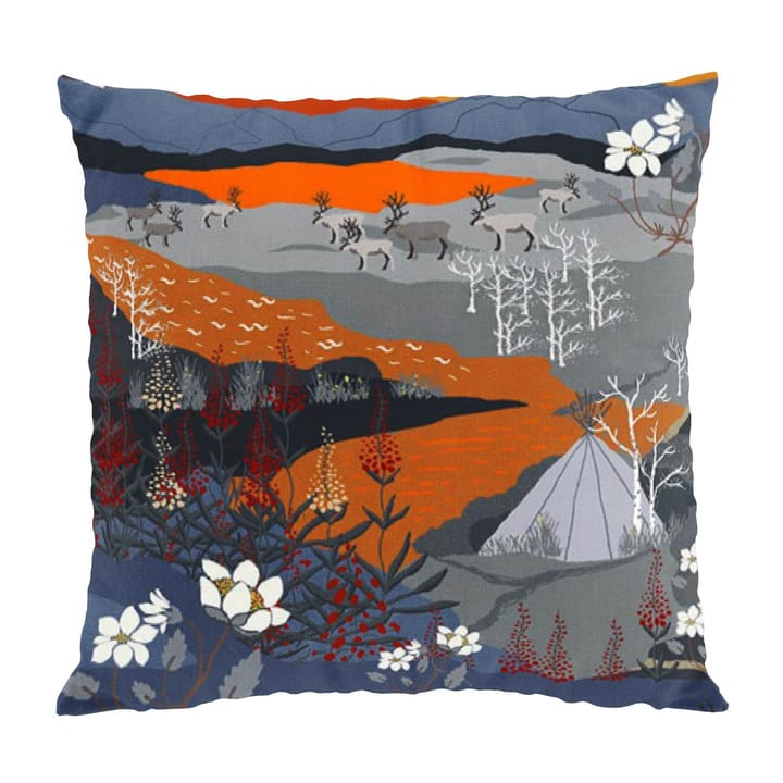 Poszewka na poduszkę Wędrówki górskie 47x47 cm - pomarańczowy - Arvidssons Textil