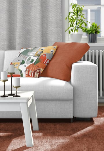 Poszewka na poduszkę z kwiatami Lyckeby - Czerwono-pomarańczowy - Arvidssons Textil
