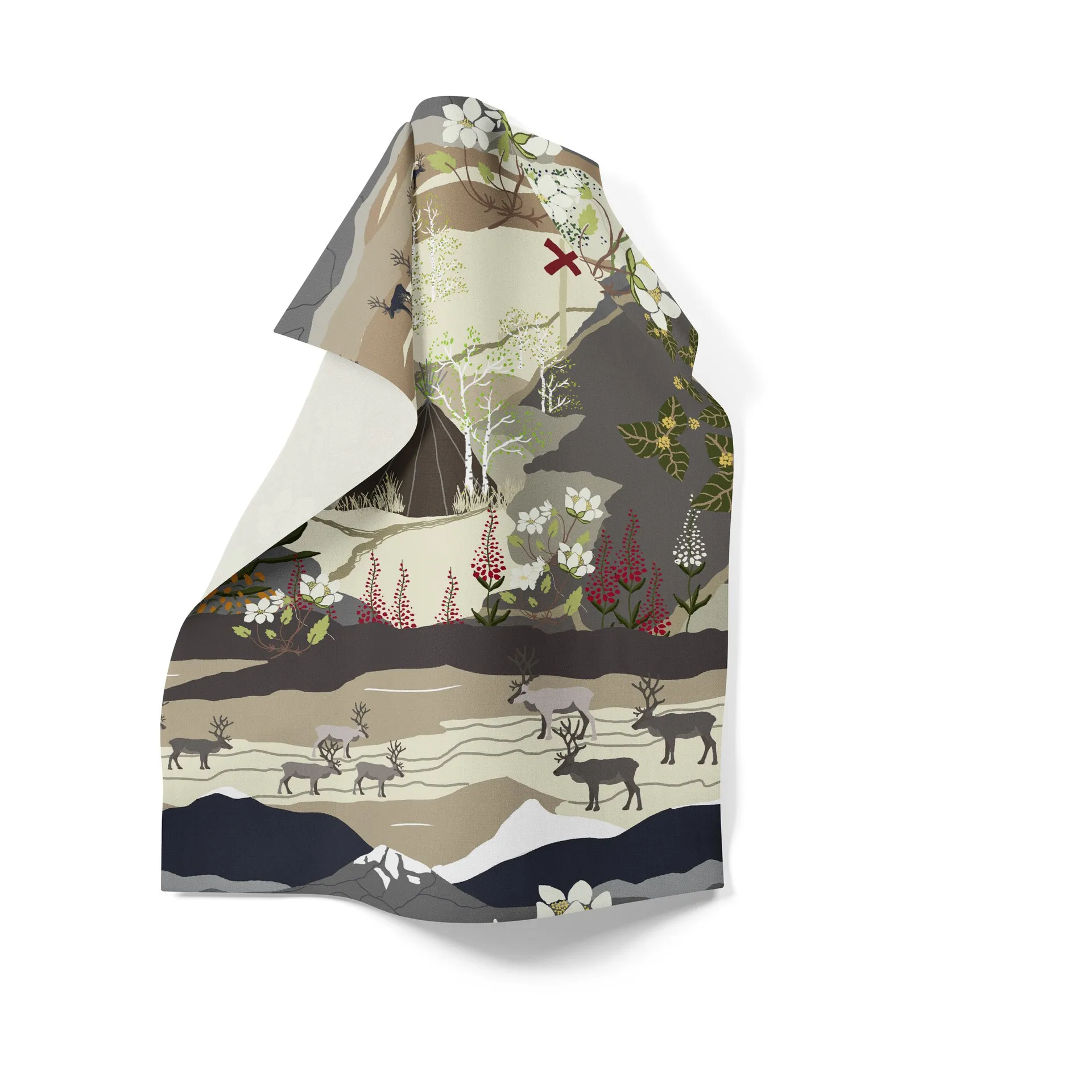 Ścierka kuchenna Fjällvandring 46x70 cm, Beżowy Arvidssons Textil