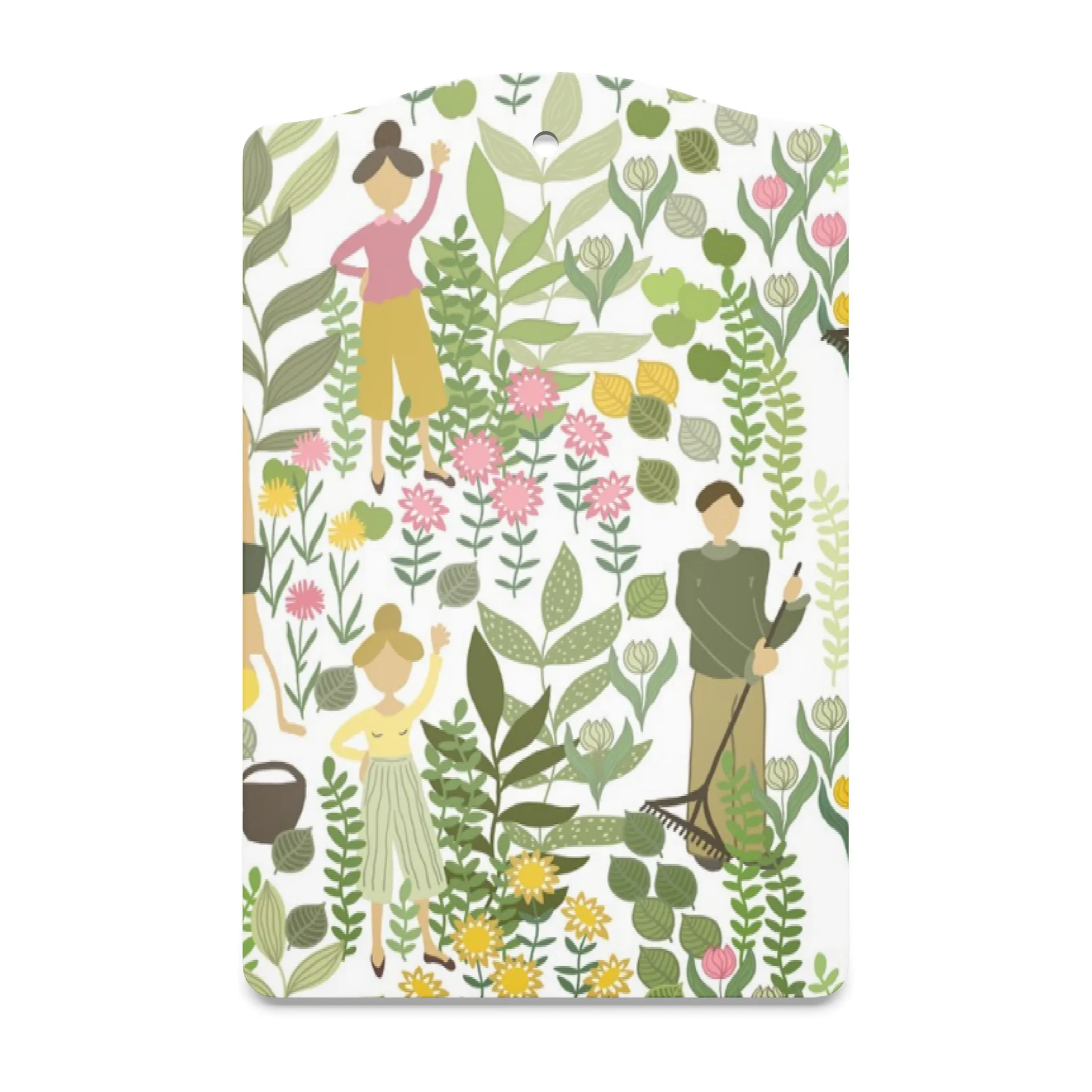 Taca do serwowania Trädgård 20x30 cm, Zielony Arvidssons Textil