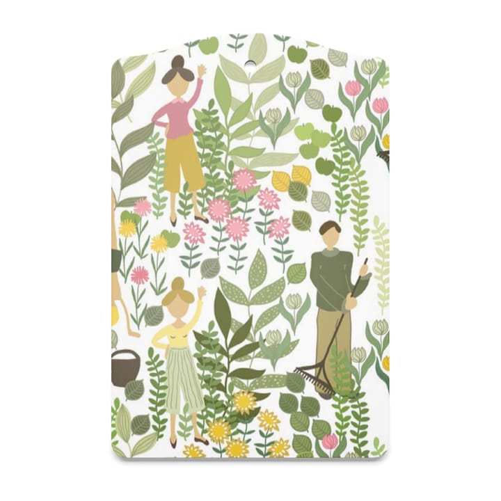 Taca do serwowania Trädgård 20x30 cm - Zielony - Arvidssons Textil