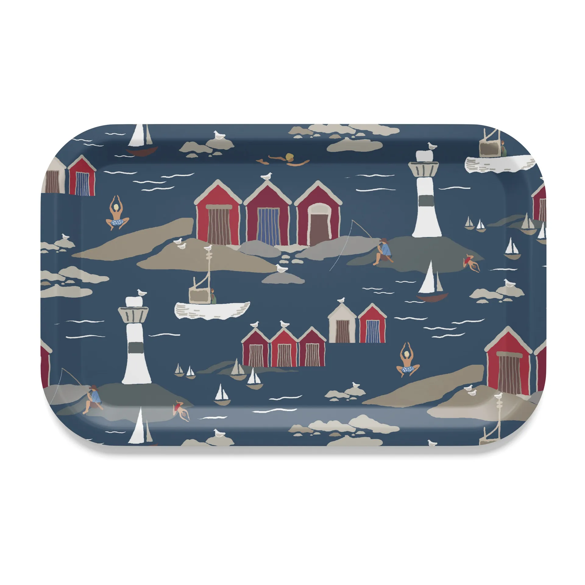 Taca Kust 20x27 cm, Niebieski Arvidssons Textil
