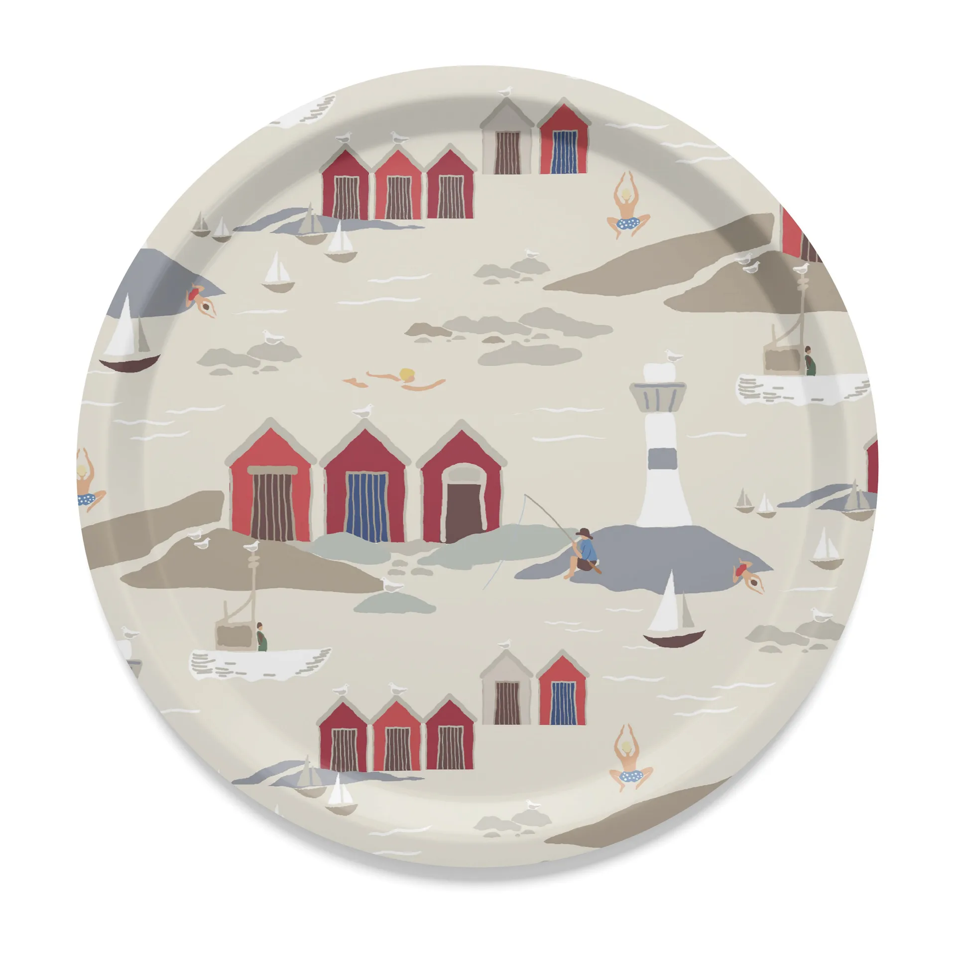 Taca Kust Ø31 cm, Beżowy Arvidssons Textil