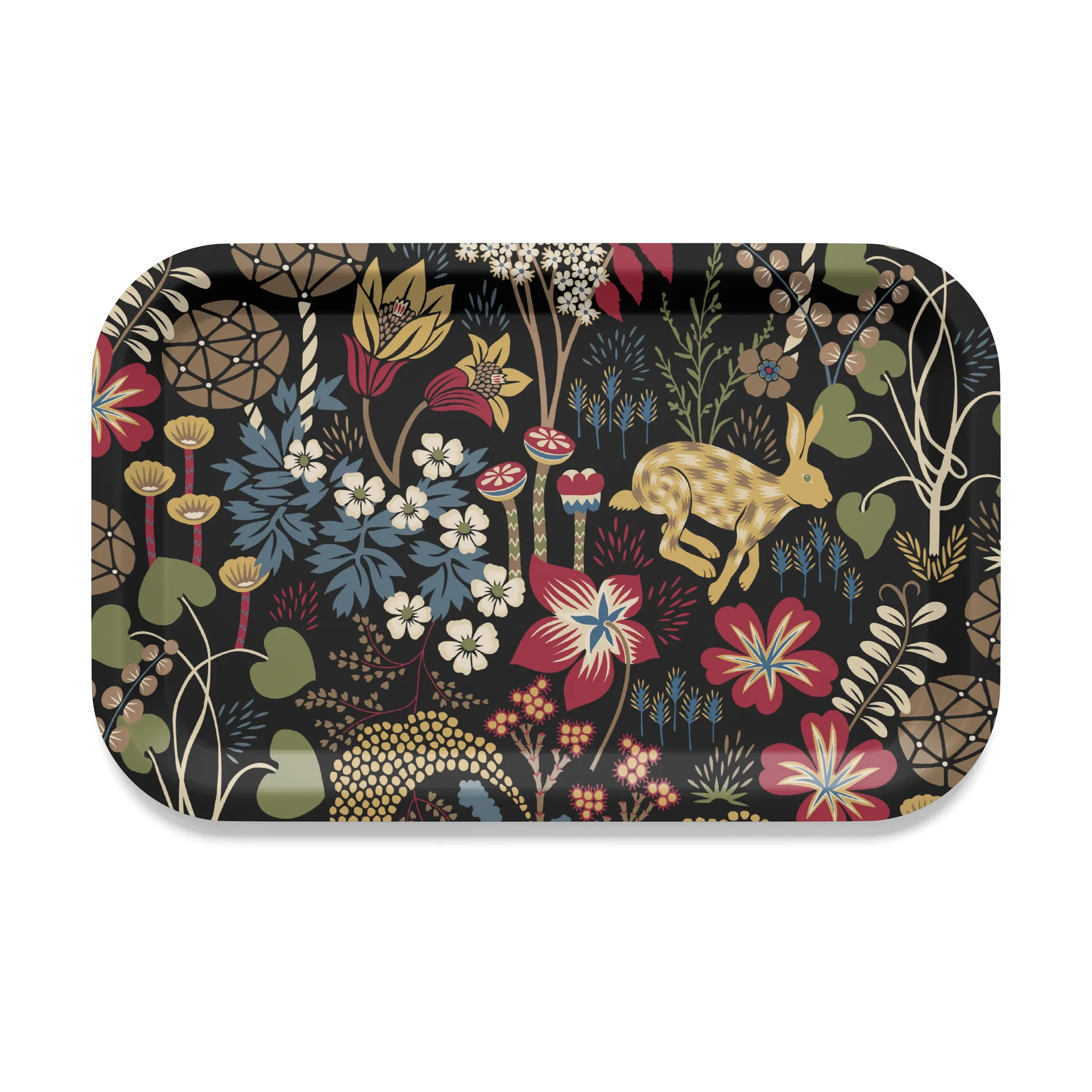 Taca Lyckeflykt 21x33 cm, Czerwonobrązowy Arvidssons Textil