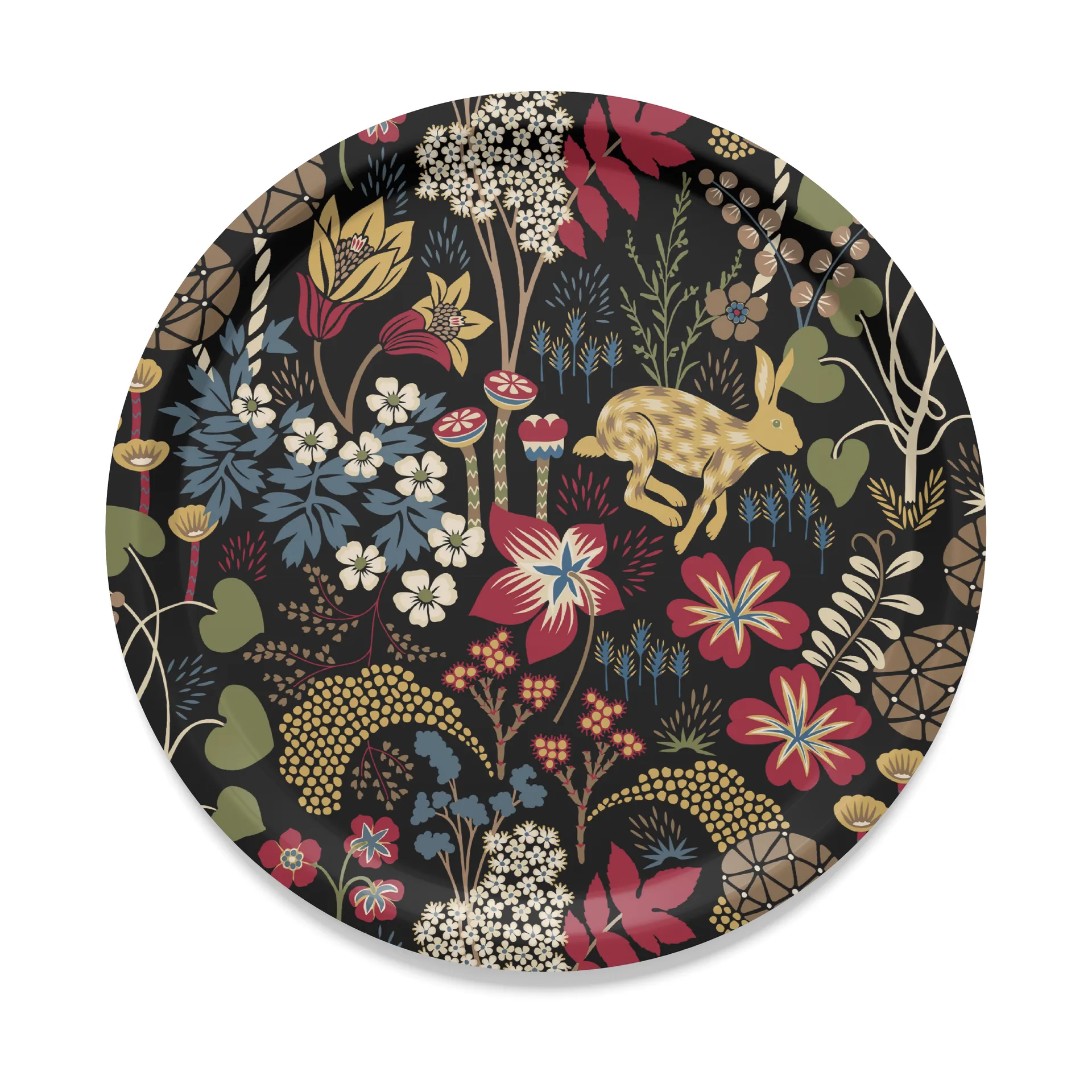 Taca Lyckeflykt Ø31 cm, Czerwonobrązowy Arvidssons Textil