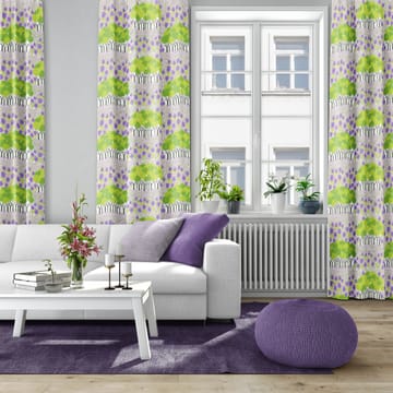 Tkanina Allé - Zielono-purpurowy - Arvidssons Textil
