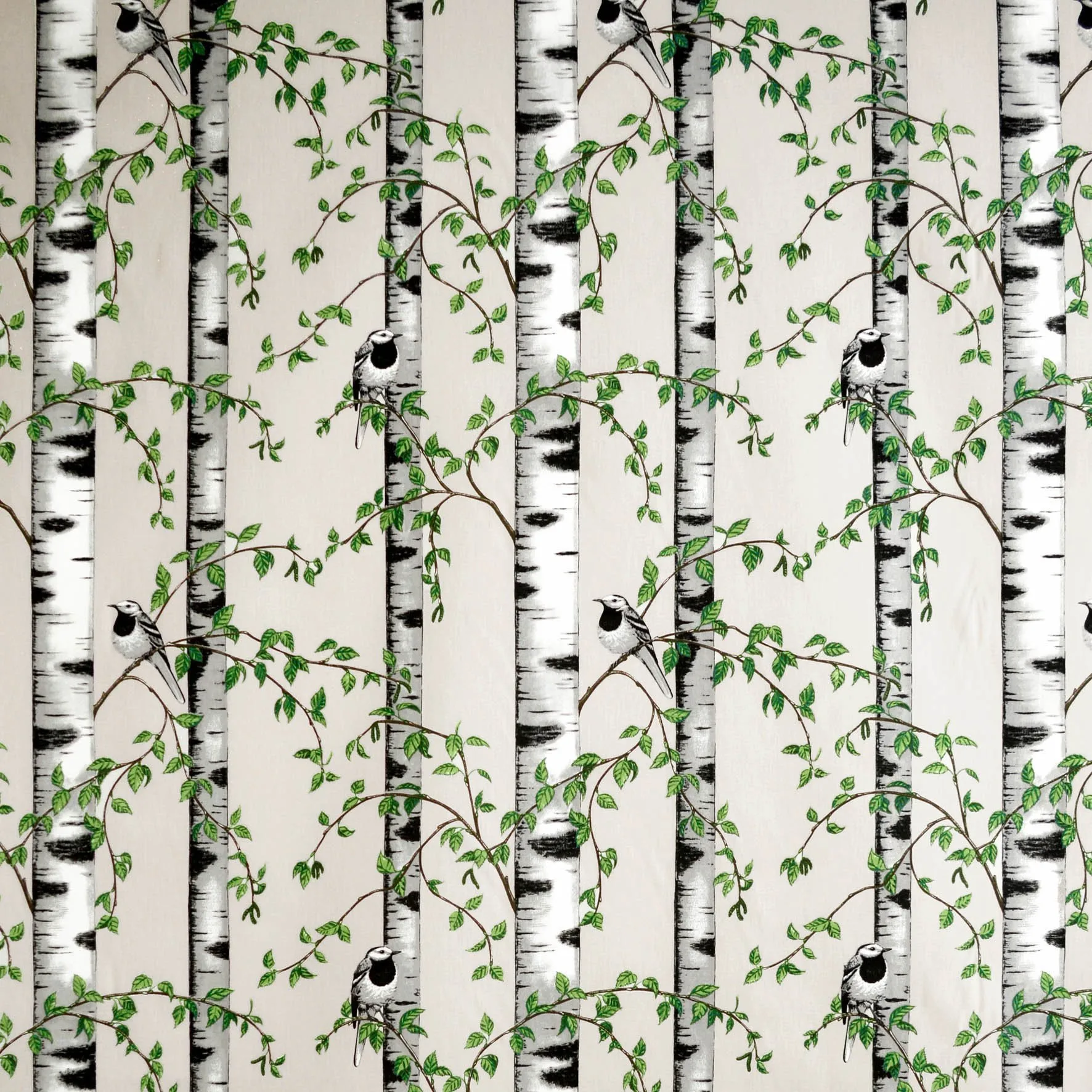 Tkanina Björkdungen, beżowy Arvidssons Textil