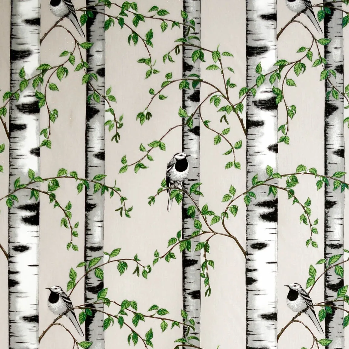 Tkanina Björkdungen, beżowy Arvidssons Textil