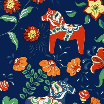 Tkanina Dala Horse - niebieski - Arvidssons Textil