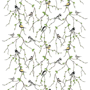 Tkanina Fågelfest - multi - Arvidssons Textil