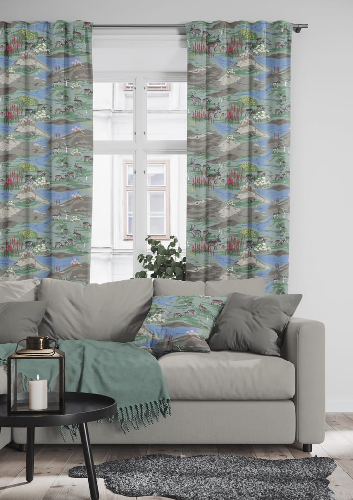 Tkanina Fjällängar (Górskie Łąki), Zielona Arvidssons Textil