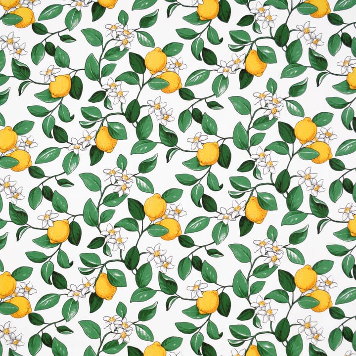 Tkanina "Lemon luck - biały - Arvidssons Textil