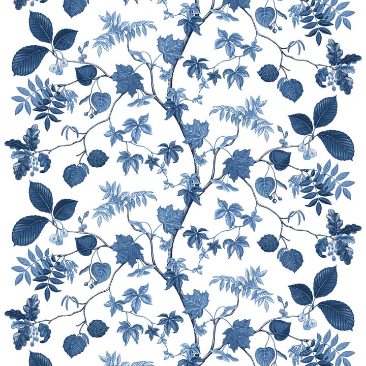 Tkanina Liv - niebieski - Arvidssons Textil