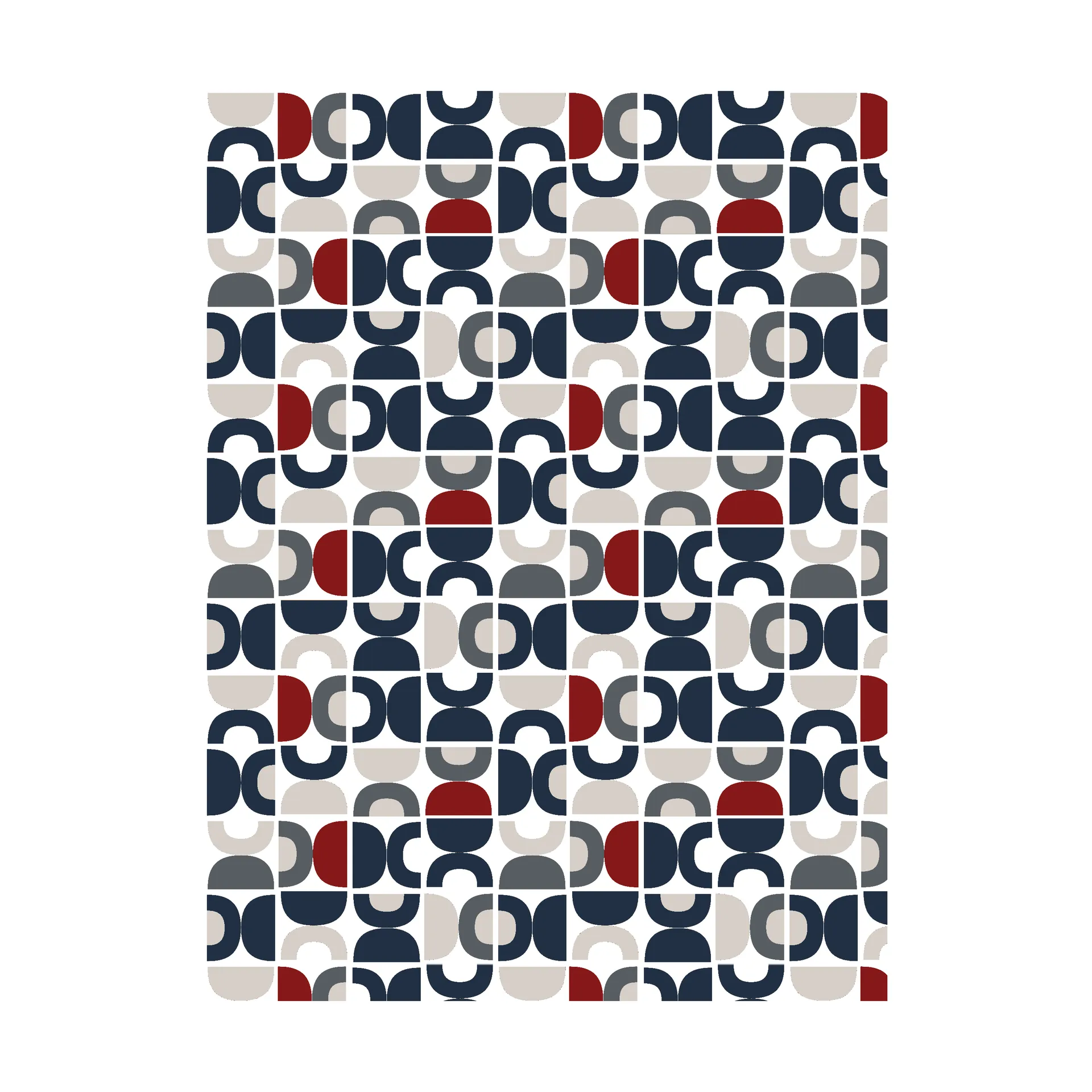 Tkanina Spiraldans, Niebieska Arvidssons Textil