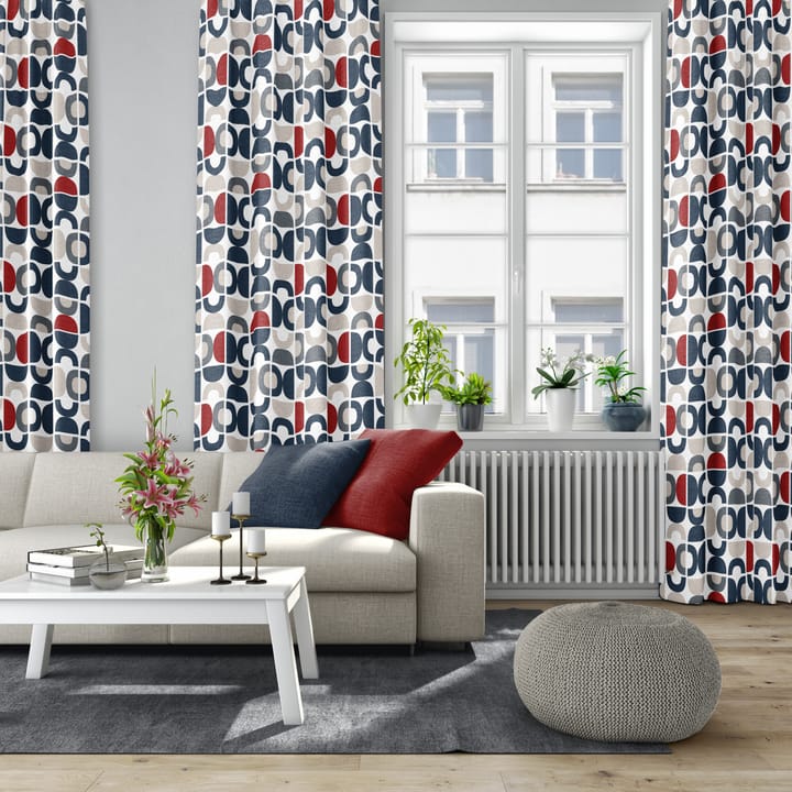 Tkanina Spiraldans , Niebieska Arvidssons Textil