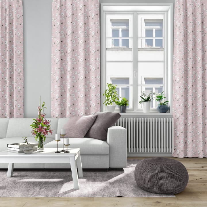 Tkanina w kwiaty, Różowy Arvidssons Textil