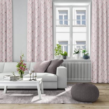 Tkanina w kwiaty - Różowy - Arvidssons Textil