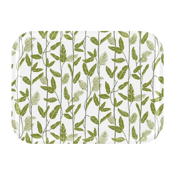 Taca Mougli Green 20x27 cm - Green-white - Åry Home