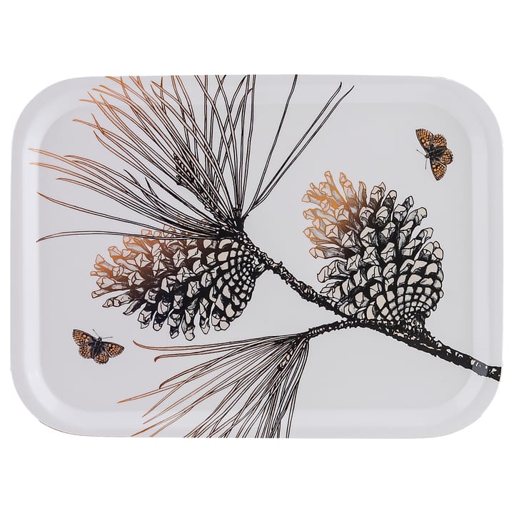 Taca Pine Cone 20x27 cm - Cotton white - Åry Home