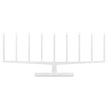 Adventure Świecznik adwentowy 9-ramienny - Biały - Ateljé Lyktan