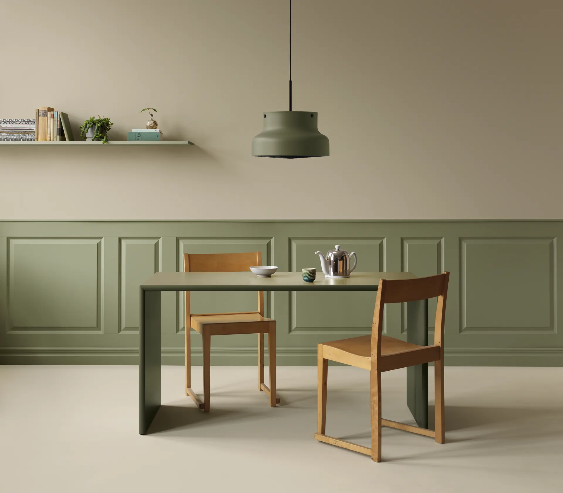 Lampa Bumling 400 mm, Pudrowy zielony Ateljé Lyktan