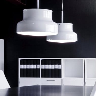 Lampa Bumling duża 600 mm, Biały-szkło opalowe Ateljé Lyktan