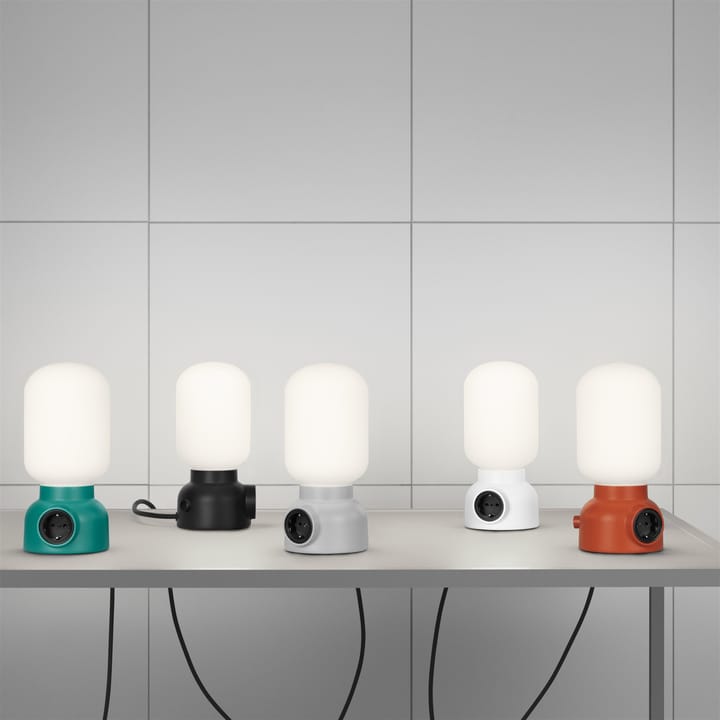 Lampa stołowa Plug, szary Ateljé Lyktan