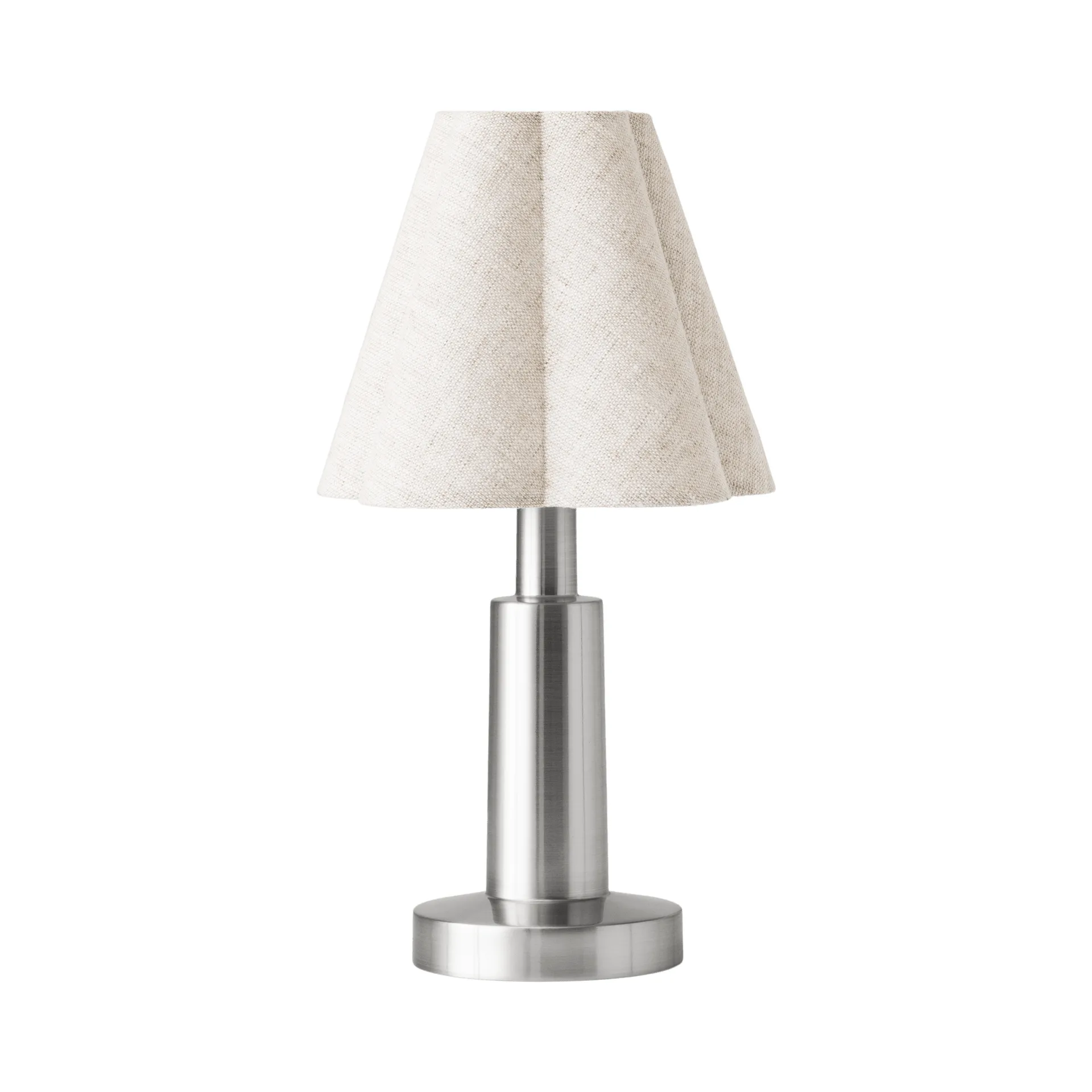 Admiral przenośna lampa stołowa, Chrome-len, 27 cm Audo Copenhagen