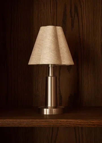 Admiral przenośna lampa stołowa - Chrome-len, 27 cm - Audo Copenhagen