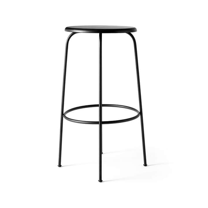 Afteroom krzesło barowe - czarny, niski - Audo Copenhagen